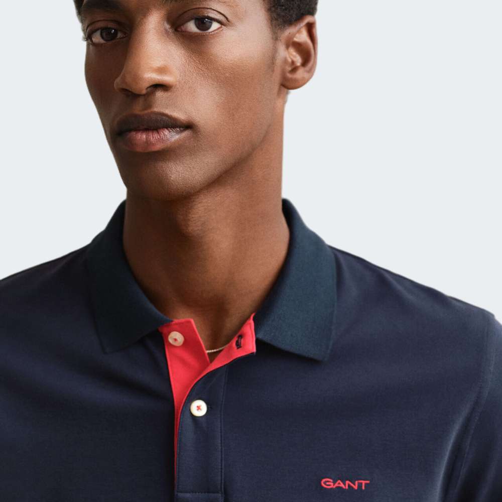 POLO GANT REG CONTRAST PIQUE