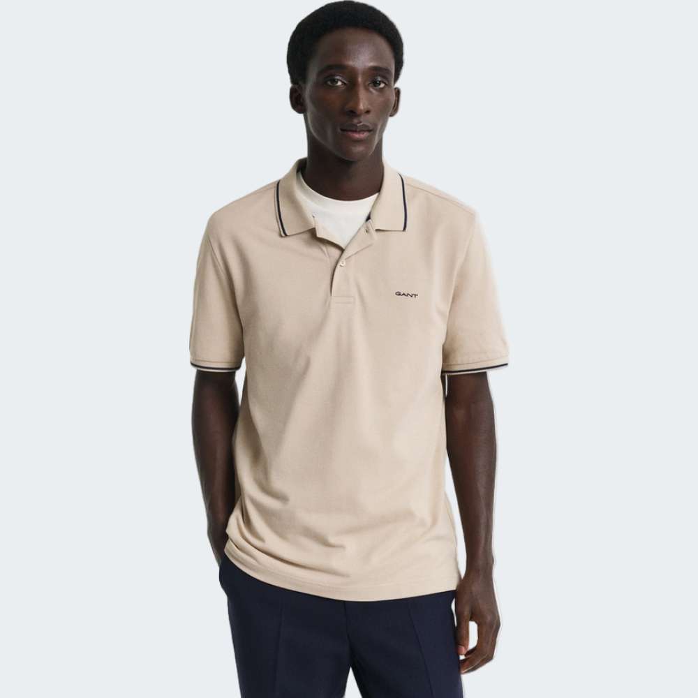 POLO GANT TIPPING PIQUE