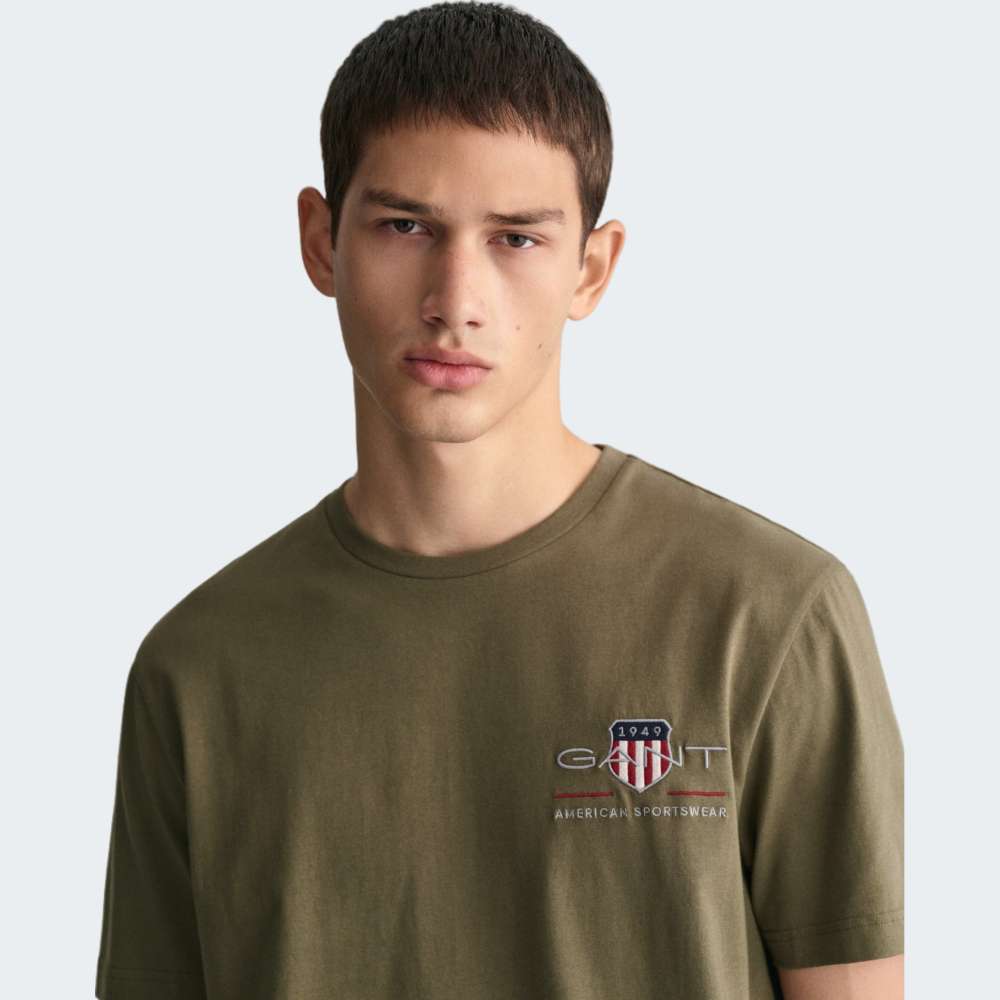 TSHIRT GANT REG ARCHIVE SHIELD