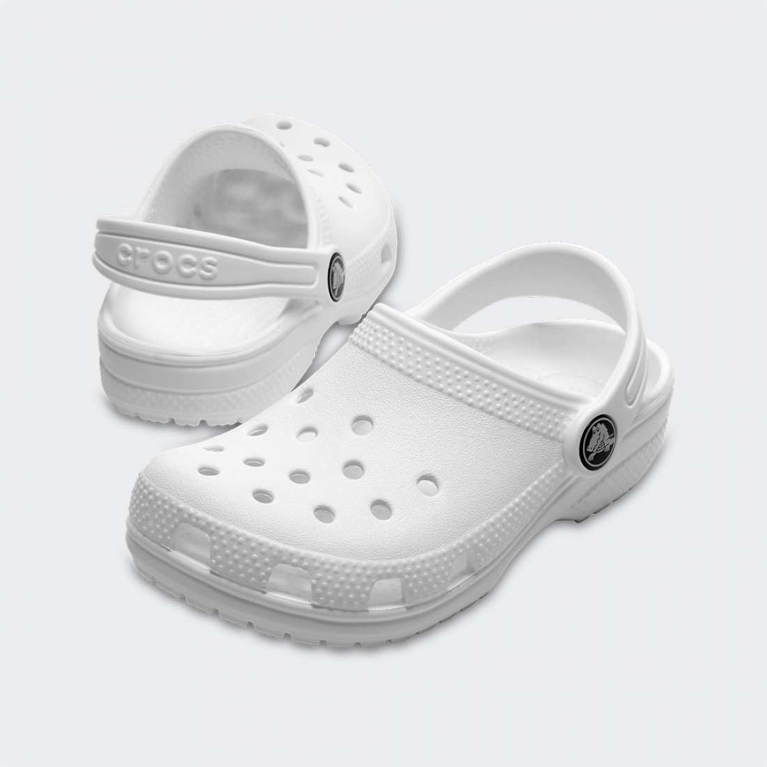 SOCAS CROCS CLASSIC CLOG K WHITE