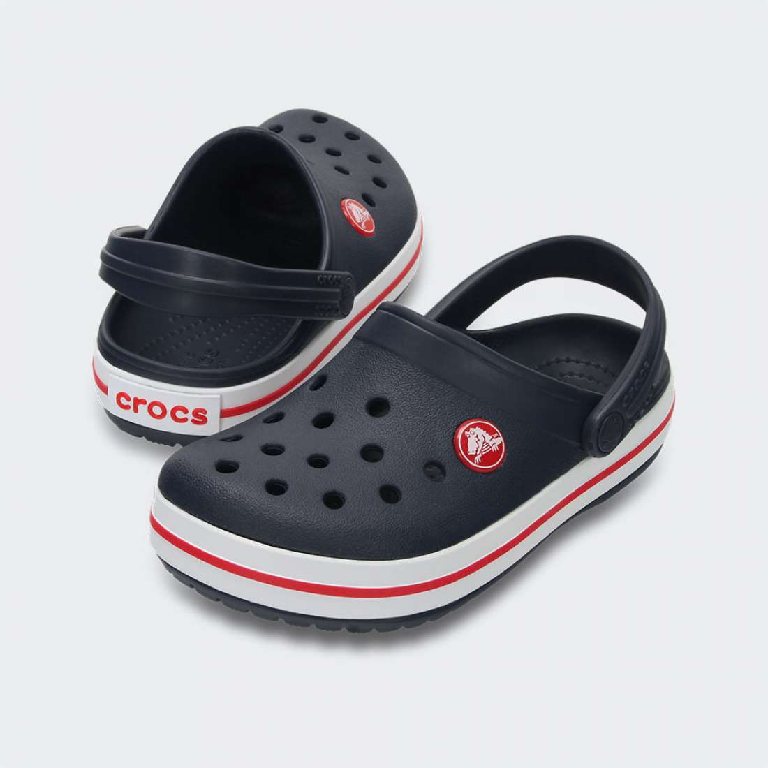 SOCAS CROCS CROCBAND CLOG K NAVY/RED