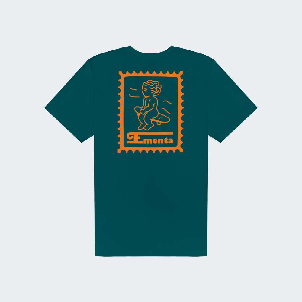 TSHIRT EMENTA IKON STAMP