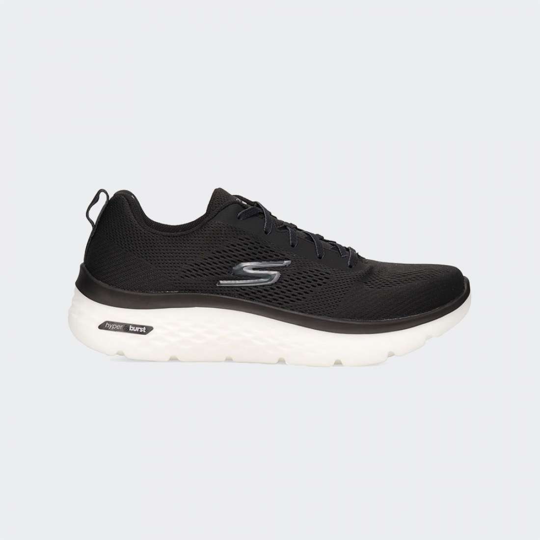 SKECHERS GO WALK HYPERBURST BLACK/WHITE