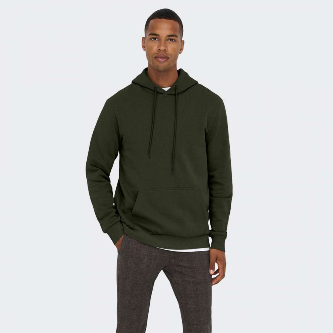 HOODIE ONLY & SONS 22018685 ROSIN