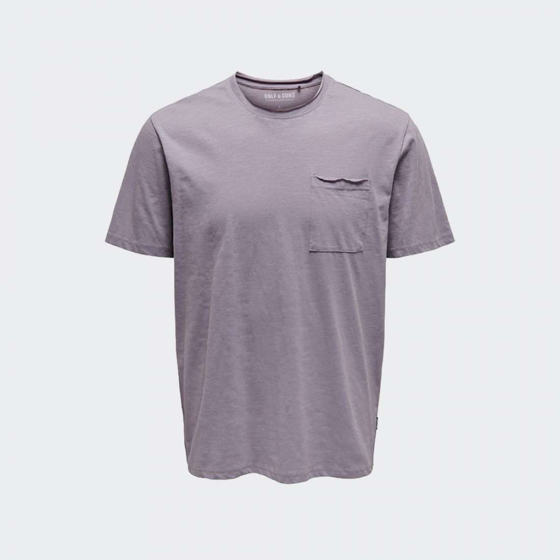 TSHIRT ONLY & SONS ROY PURPLE ASH