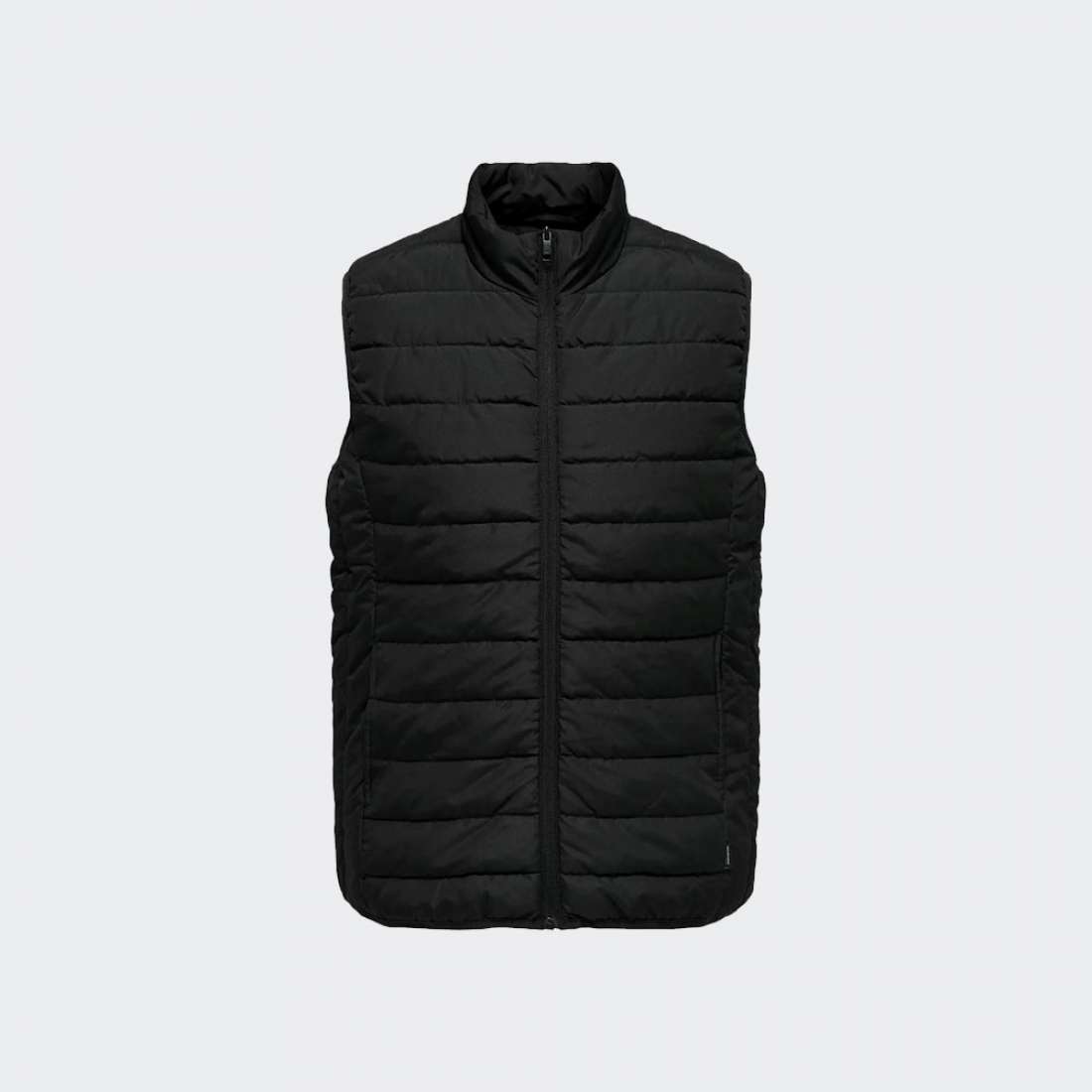 COLETE ONLY & SONS BRON QUILT VEST BLACK