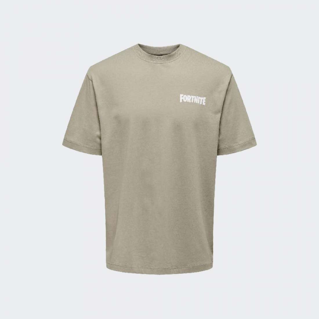 TSHIRT ONLY & SONS FORTNITE VINTAGE KHAKI