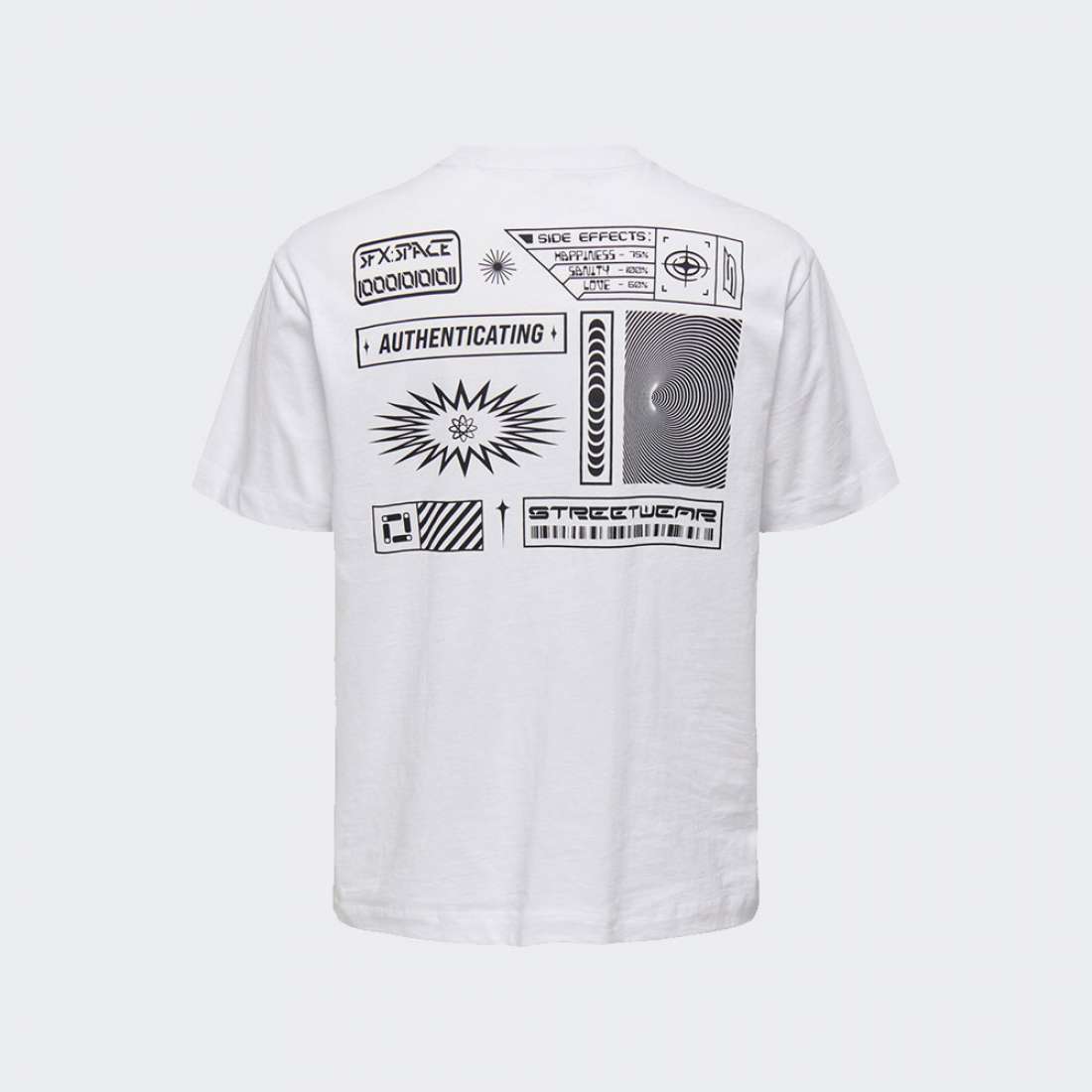 TSHIRT ONLY & SONS ANIR BRIGHT WHITE