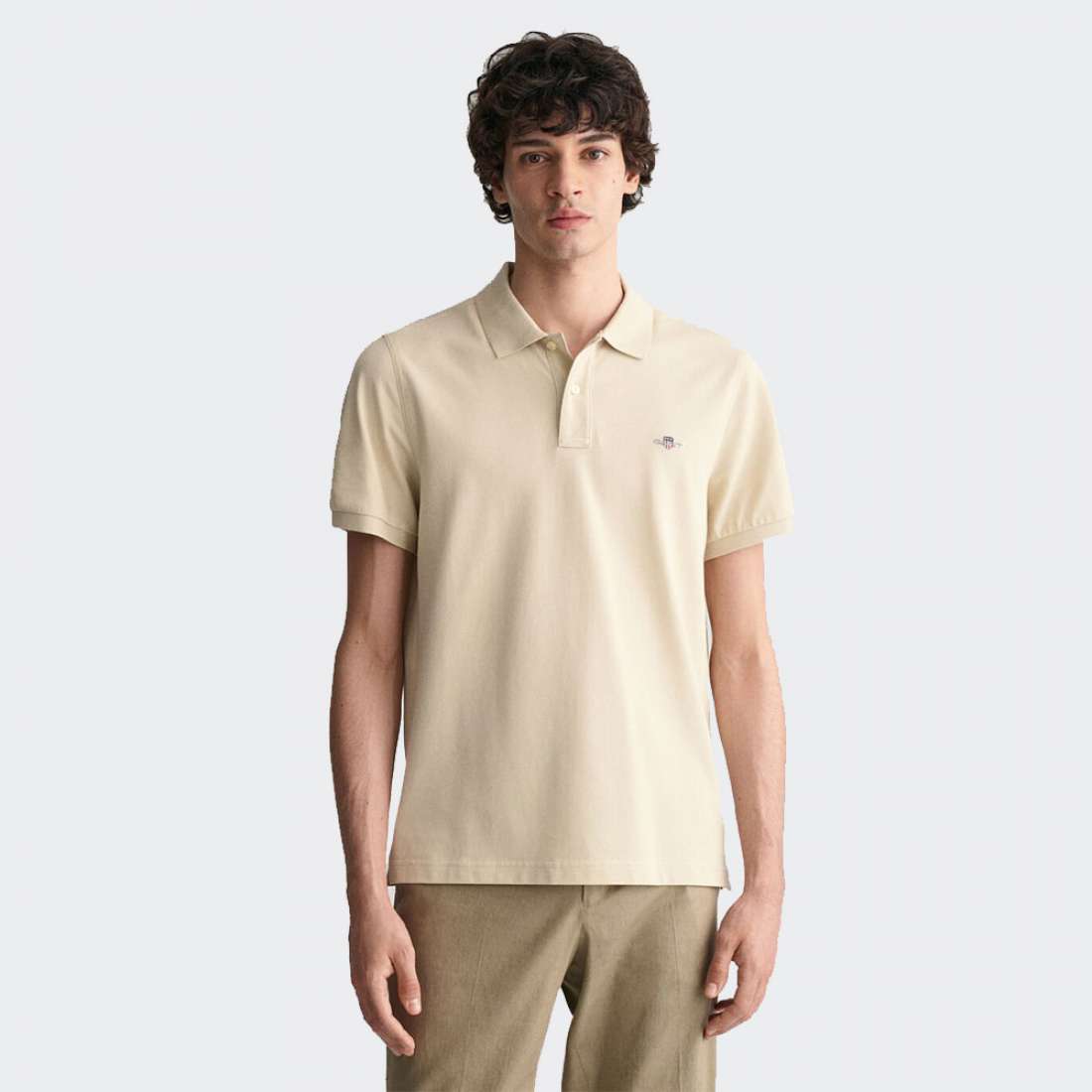 POLO GANT REG SHIELD 239