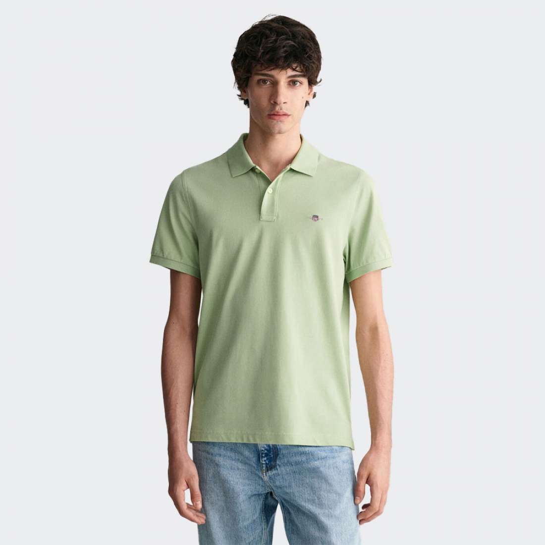 POLO GANT REG SHIELD 345