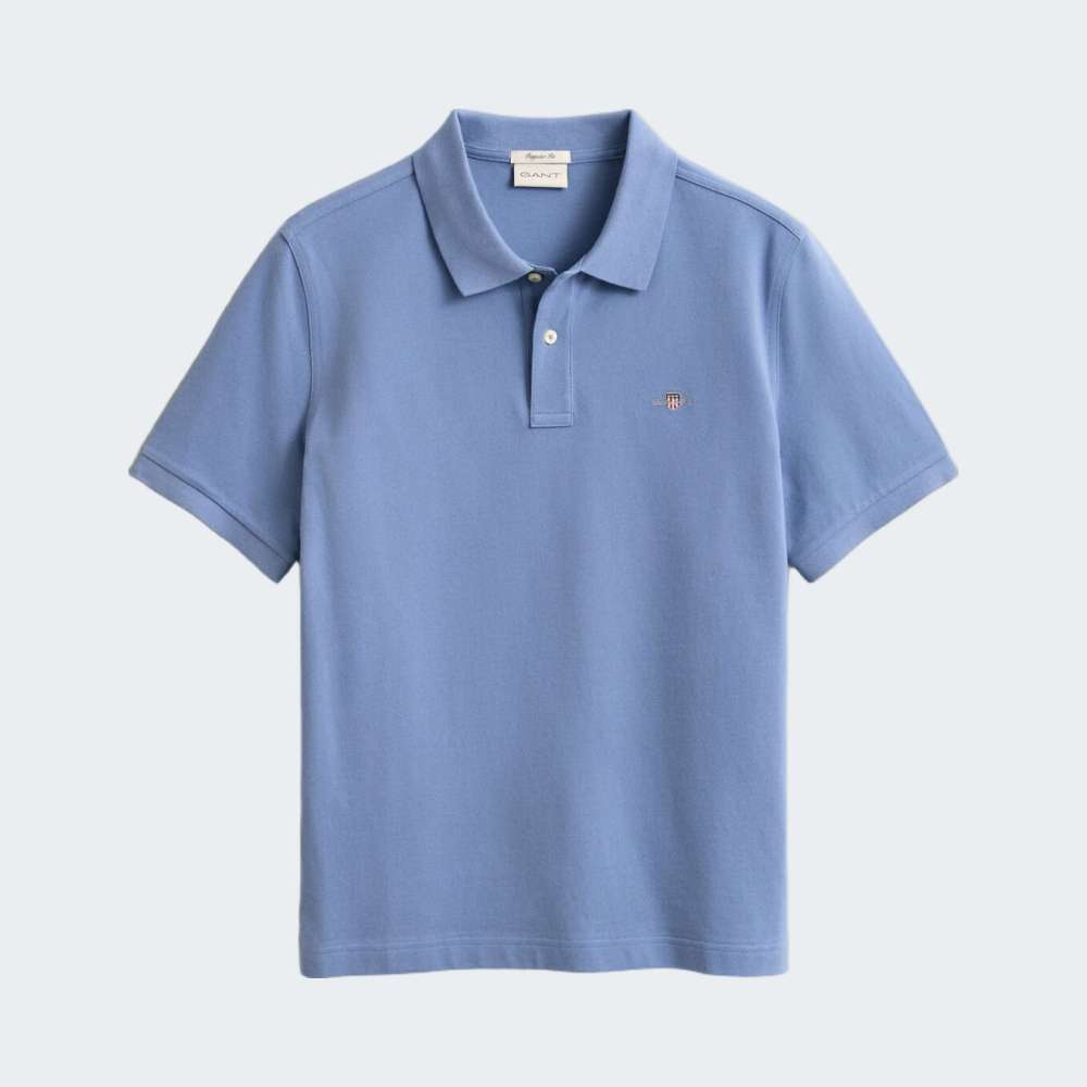 POLO GANT REG SHIELD