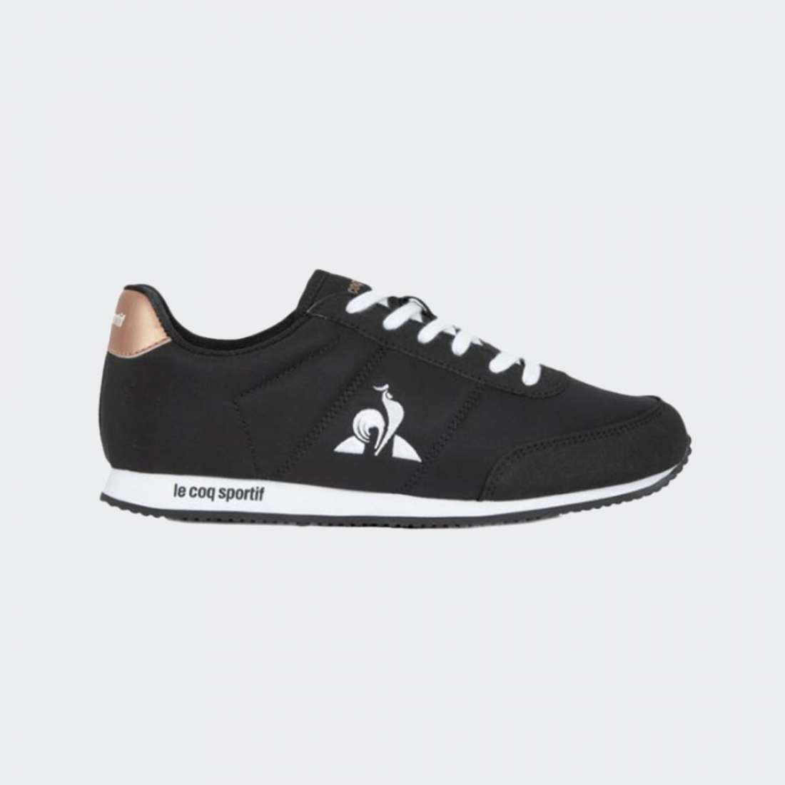 LE COQ SPORTIF W  BLACK/ROSE GOLD