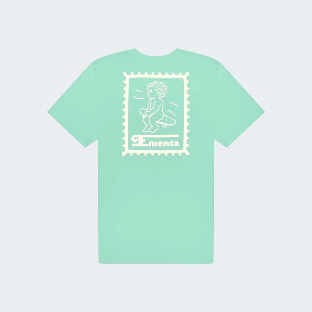 TSHIRT EMENTA IKON STAMP