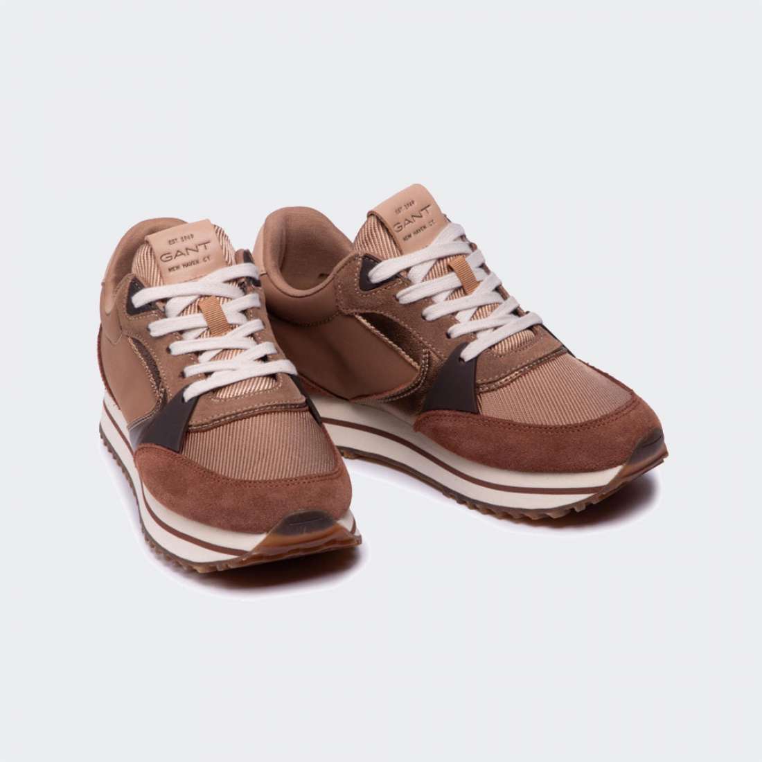 GANT BEVINDA SNEAKER BROWN SNAKE OPT