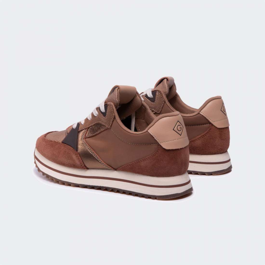 GANT BEVINDA SNEAKER BROWN SNAKE OPT