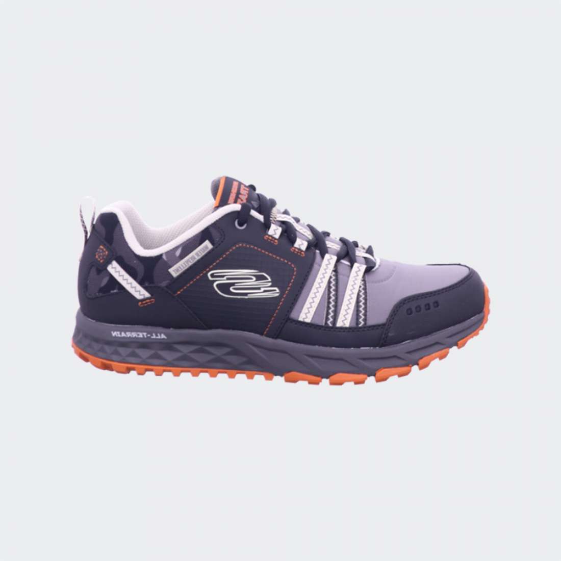 TENIS SKECHERS ESCAPE PLAN BLACK/ORANGE