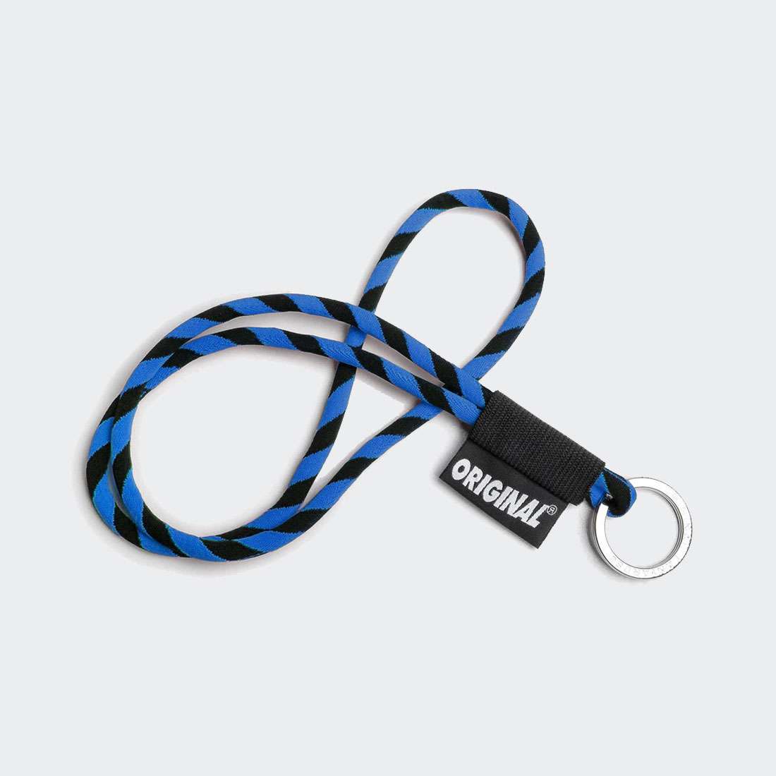 LANYARD ORIGINAL WORLD LEIS HAWAII PRETO/AZUL ROYAL