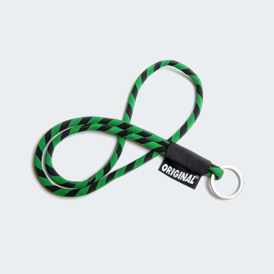 LANYARD ORIGINAL WORLD TUBE LONG BLACK/GREEN