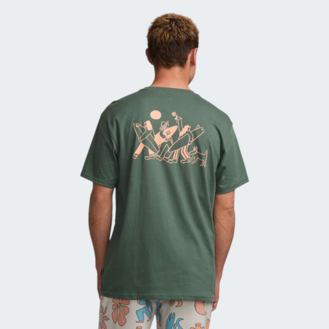 TSHIRT BILLABONG TOGETHER DARK SLATE