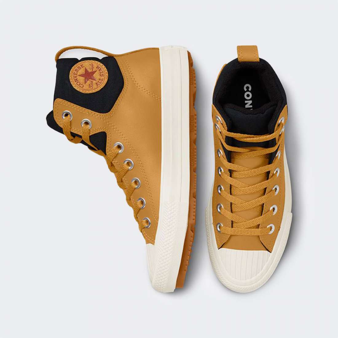 CONVERSE CHUCK TAYLOR ALL STAR BERKSHIRE WHEAT/BLACK/PALE PUTTY