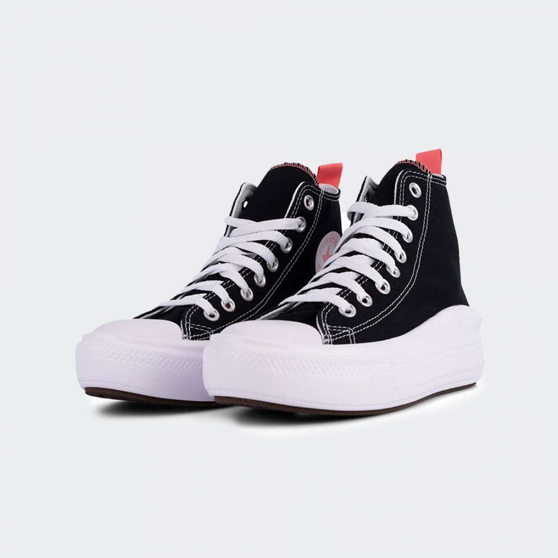 CONVERSE CHUCK TAYLOR ALL STAR HIGH TOP MOVE BLACK/PINK SALT/WHITE