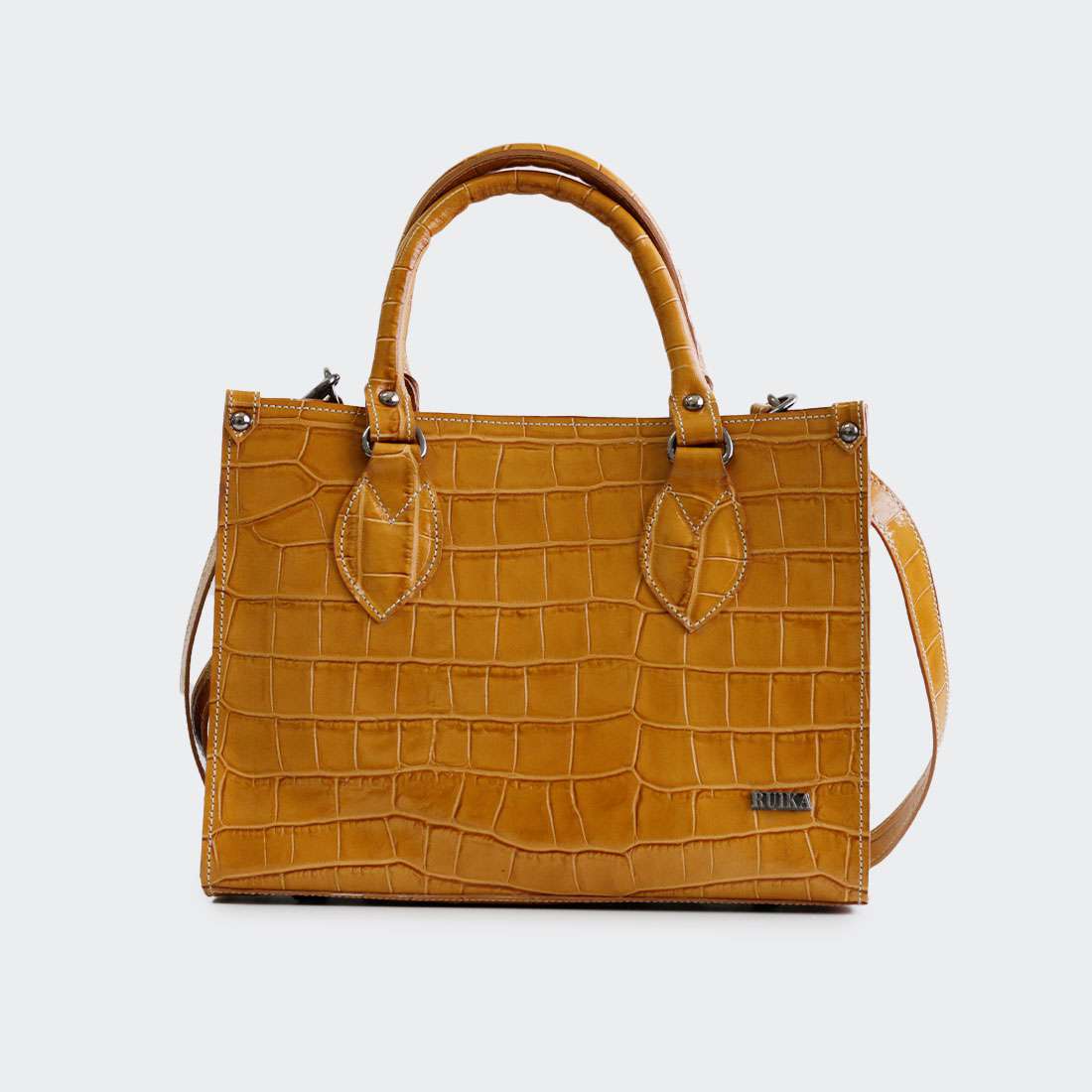 MALA RUIKA CROCO 2737 CAMEL