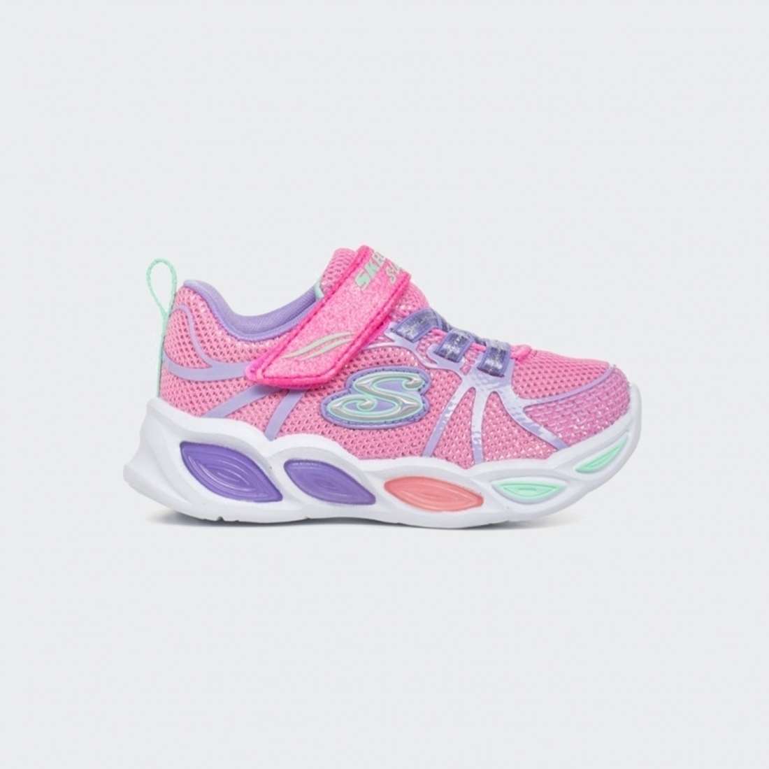 SKECHERS SHIMMER BEAMS PINK/MULTICOLOR