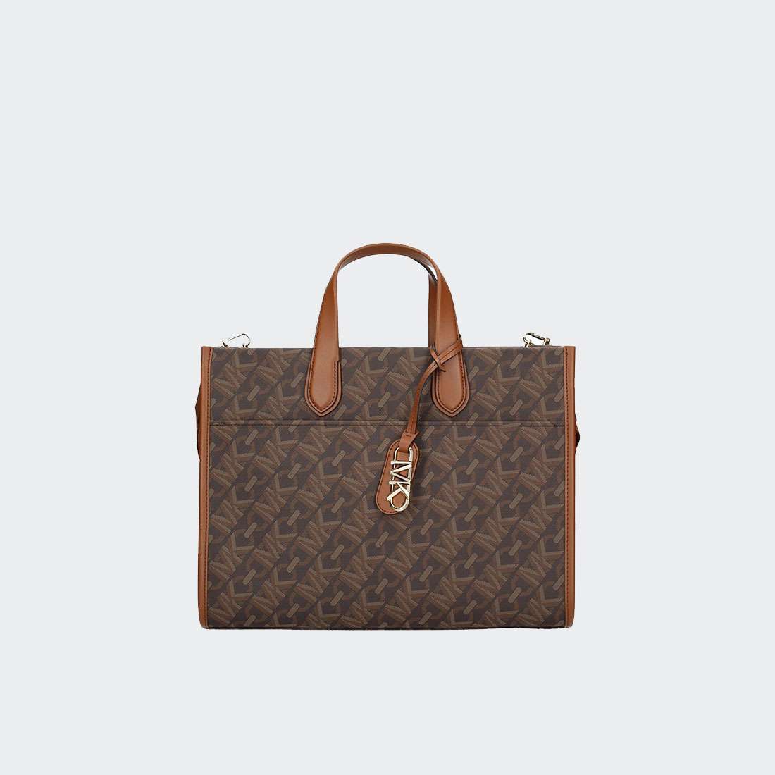 MALA MICHAEL KORS GIGI TOTE BRN/LUGGAGE