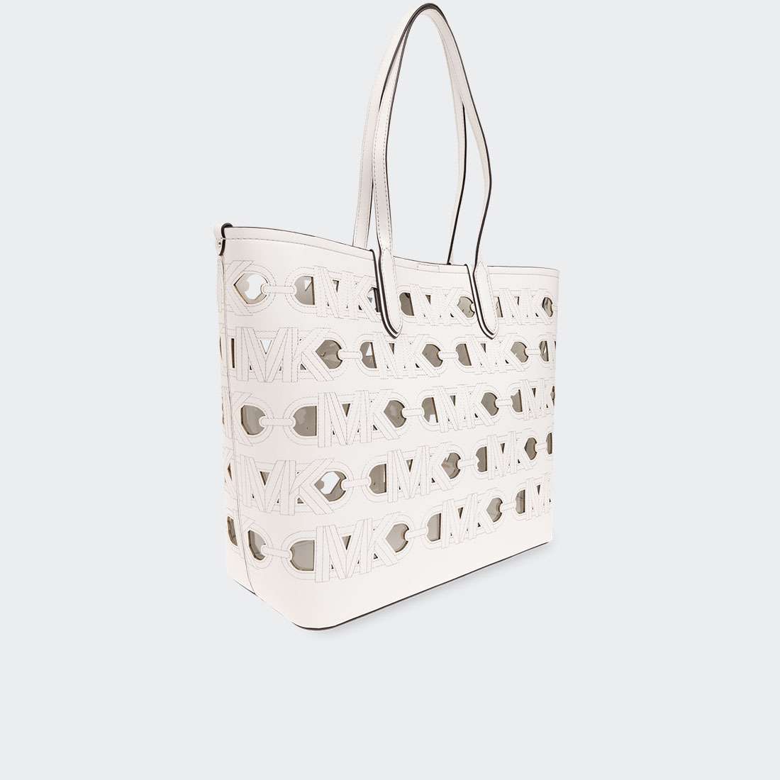 MALA MICHAEL KORS ELIZA LARGE TOTE OPTIC WHITE
