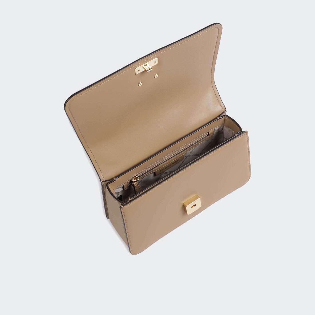 MALA MICHAEL KORS DELANCEY CROSSBODY CAMEL