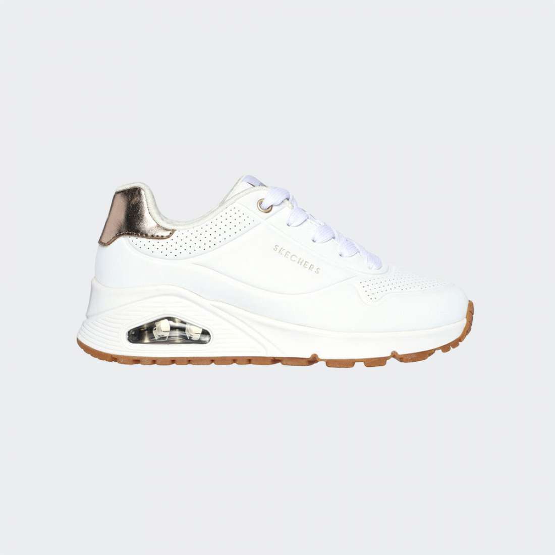 SKECHERS UNO WHITE