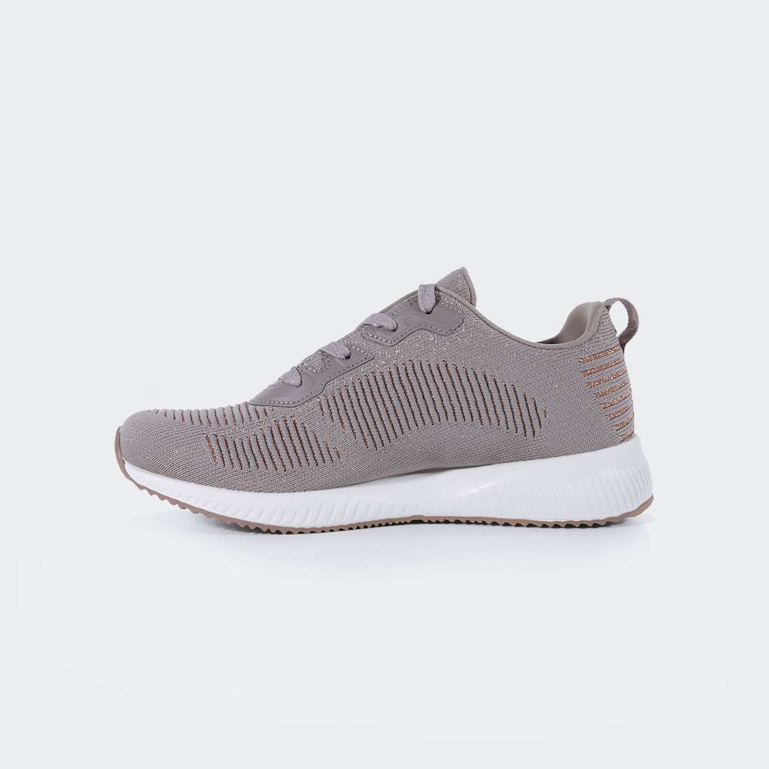 SKECHERS BOBS SPORT SQUAD TAUPE