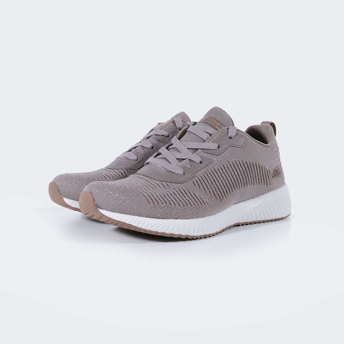 SKECHERS BOBS SPORT SQUAD TAUPE