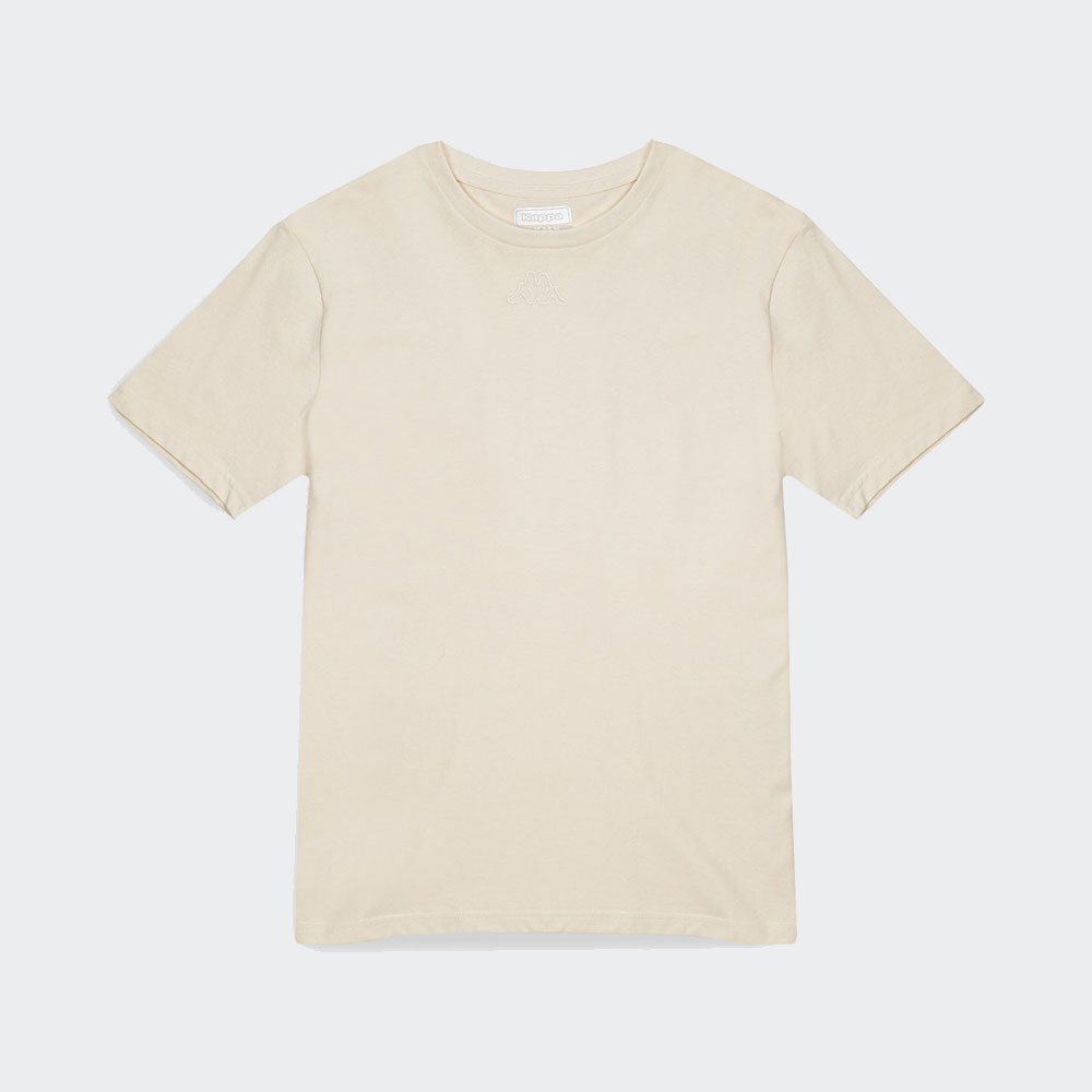 TSHIRT KAPPA EDSON BEIGE CHALK