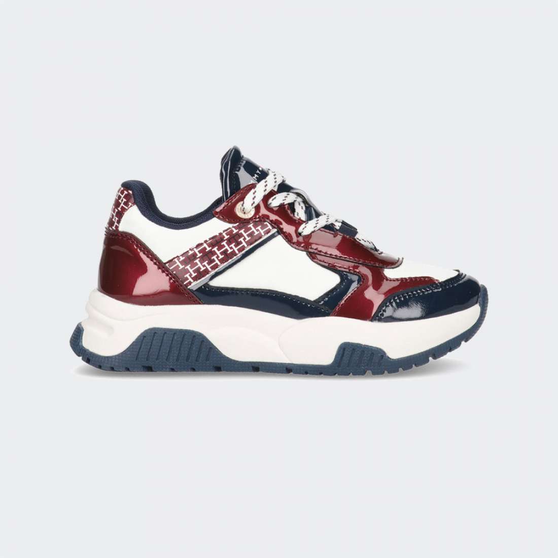 TOMMY HILFIGER 32359 JUNIOR BLUE/BORDEAUX/WHITE