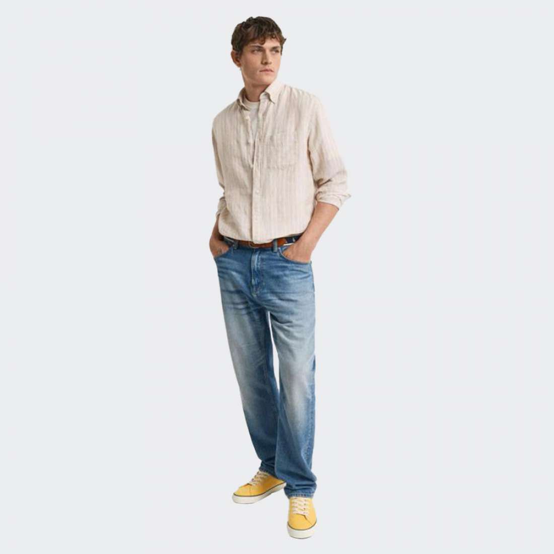 CAMISA GANT REG LINEN 277