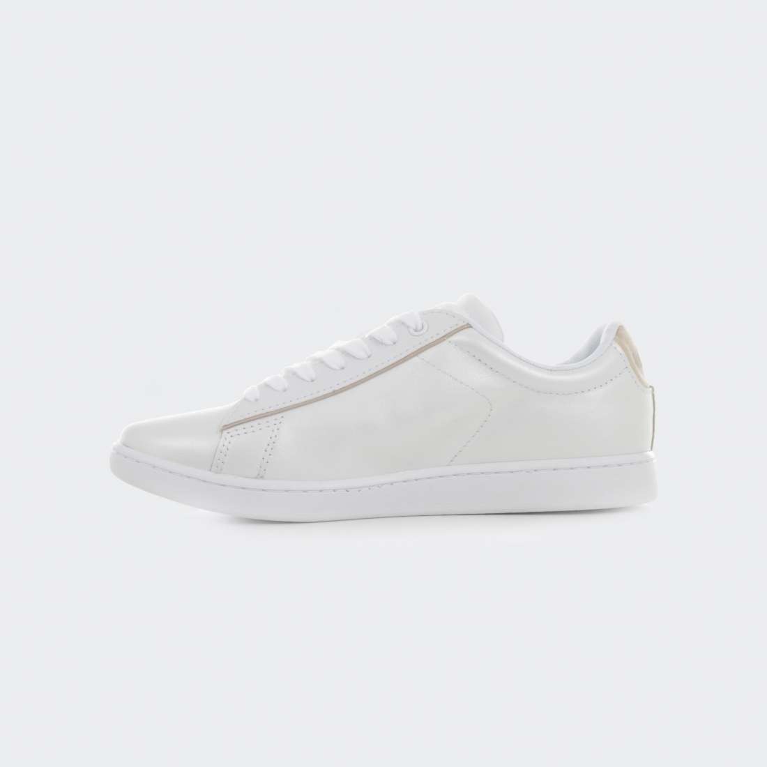 LACOSTE CARNABY EVO SATIN WHITE/GOLD