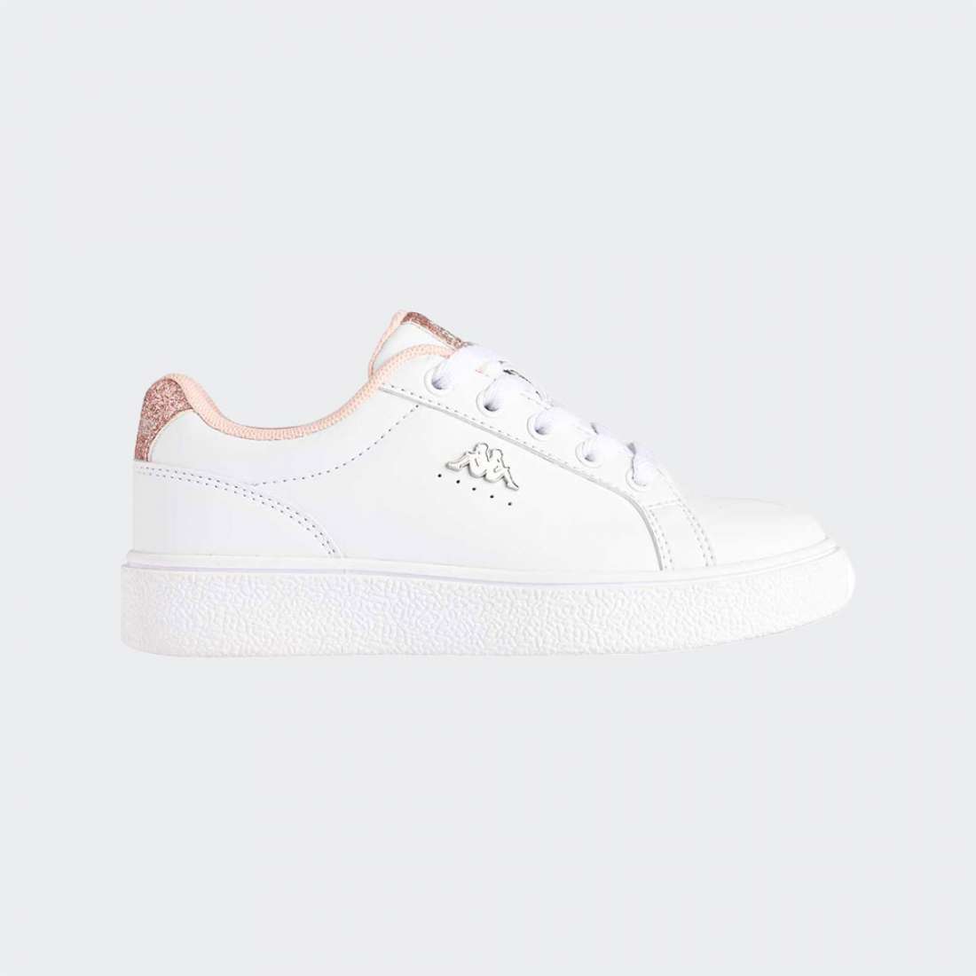 KAPPA AMELIA J WHITE/PINK LT/GREY SILVER