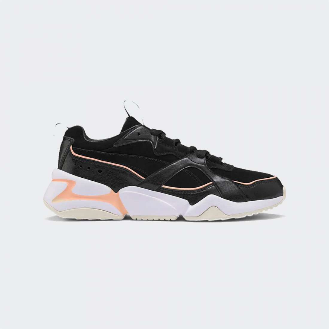 PUMA NOVA 2 SUEDE BLACK/PEACH