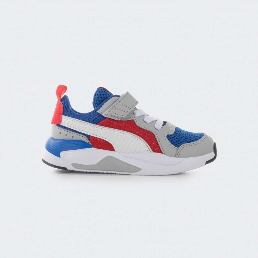 PUMA X-RAY ROYAL HIRISE WHITE/RED