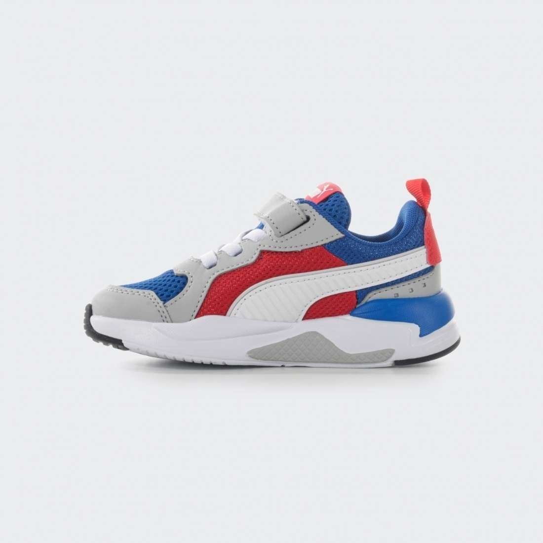 PUMA X-RAY ROYAL HIRISE WHITE/RED