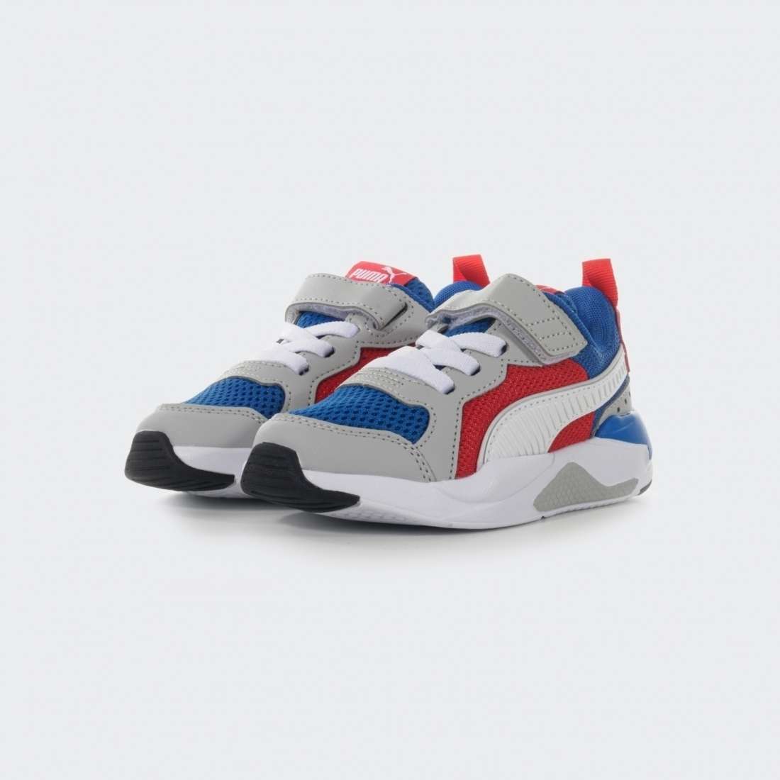 PUMA X-RAY ROYAL HIRISE WHITE/RED