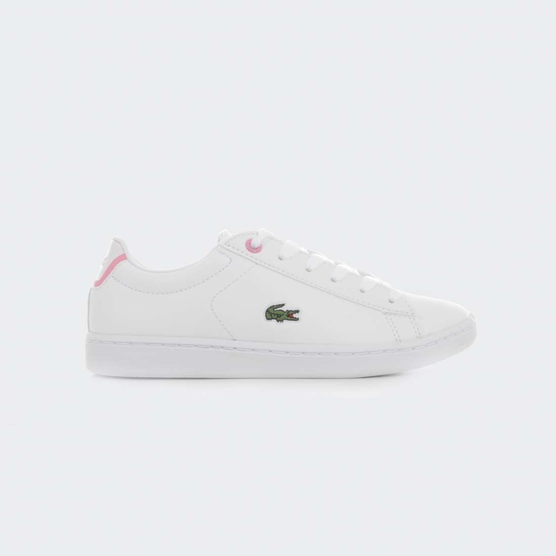LACOSTE CARNABY EVO WHITE/PINK