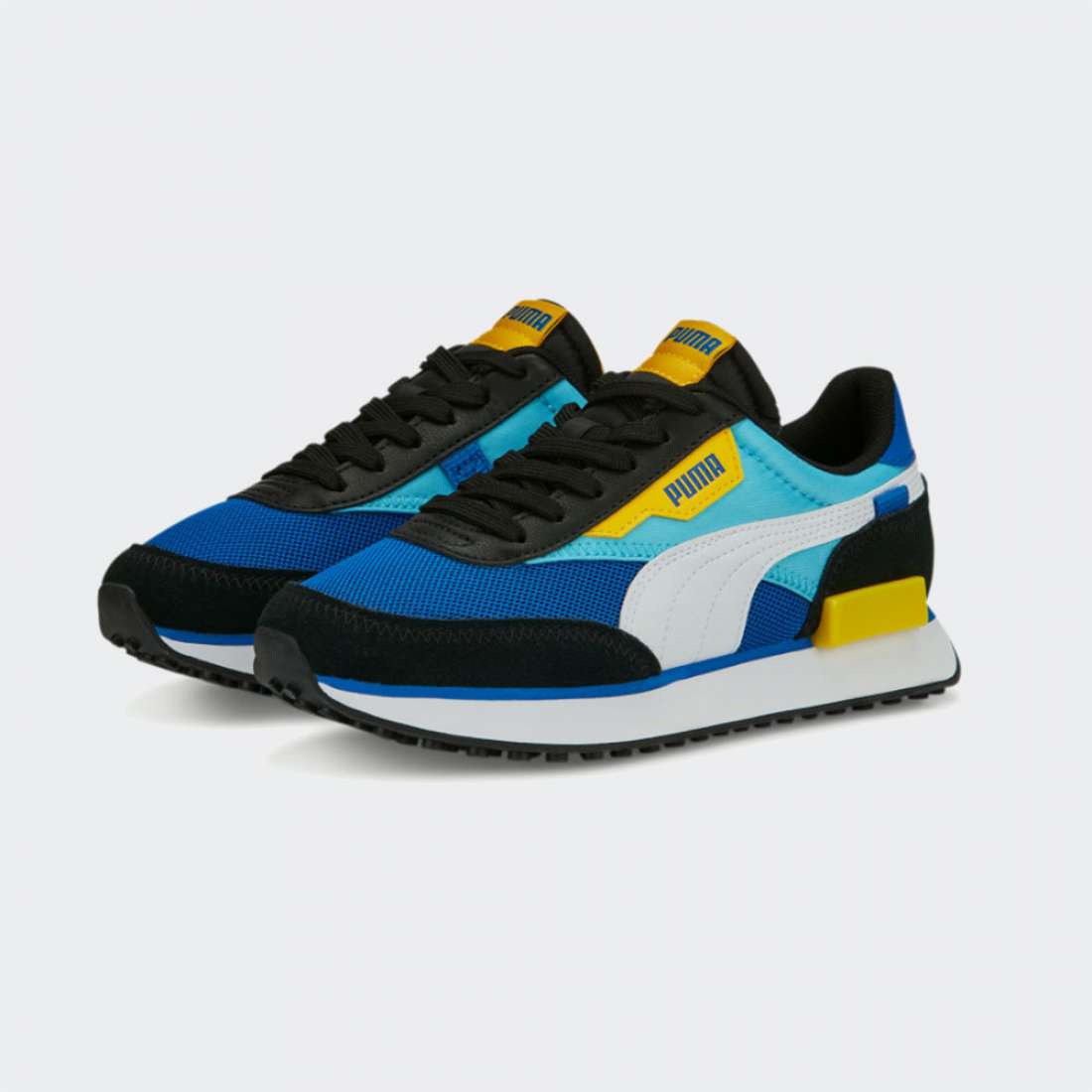 PUMA FUTURE RIDER SPLASH J VICTORIA BLUE/HERO B