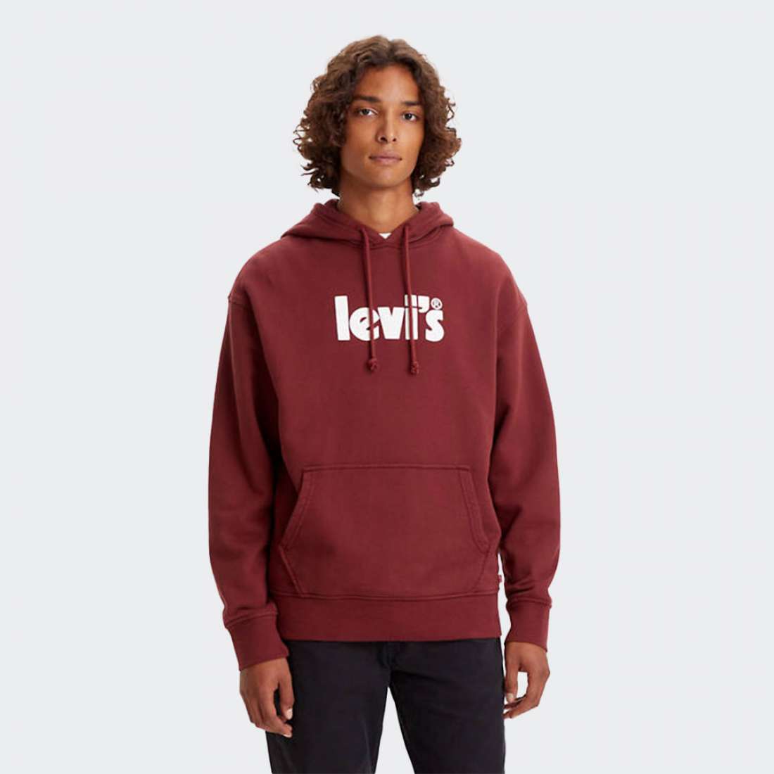 HOODIE LEVI´S RELAXED GRAPHIC BORDEAUX