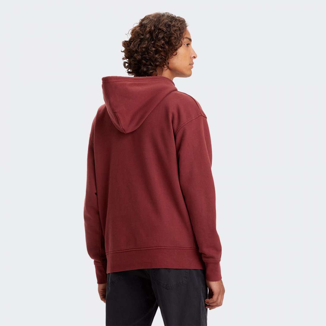 HOODIE LEVI´S RELAXED GRAPHIC BORDEAUX