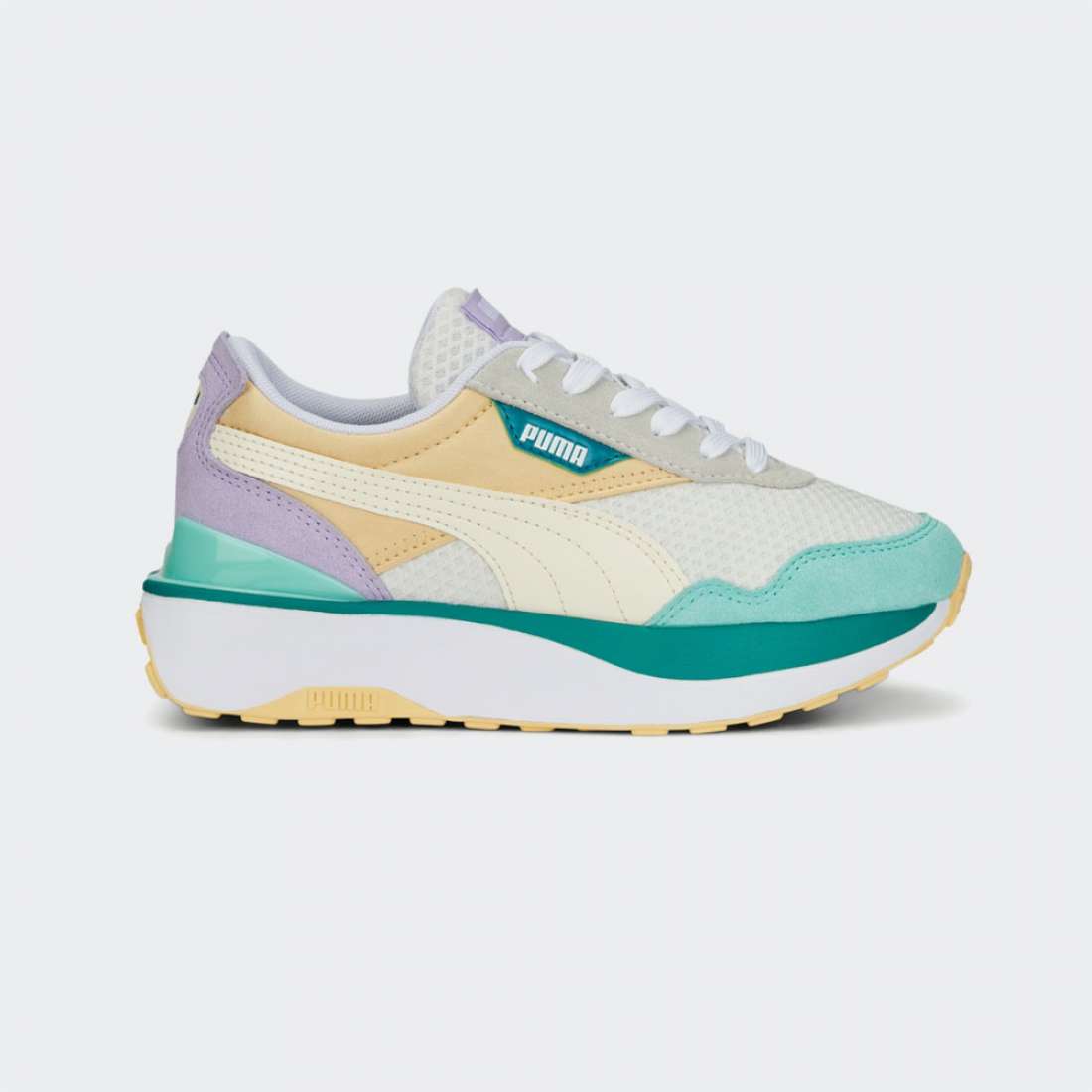 PUMA CRUISE RIDER PEONY W LIGHT STRAW/PUMA WHITE