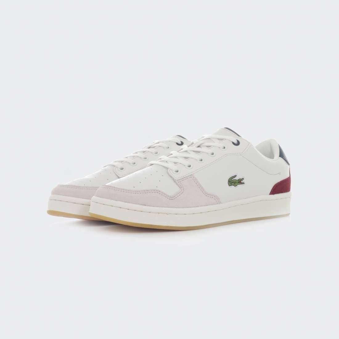LACOSTE MASTERS CUP WHITE/NAVY/RED