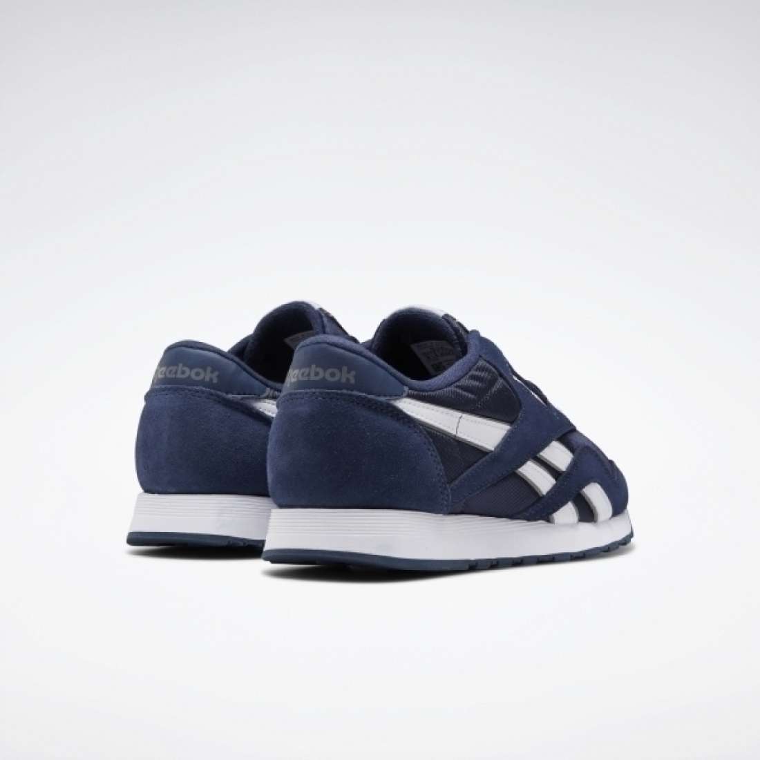 REEBOK CLASSIC NYLON NAVY/PLATINUM