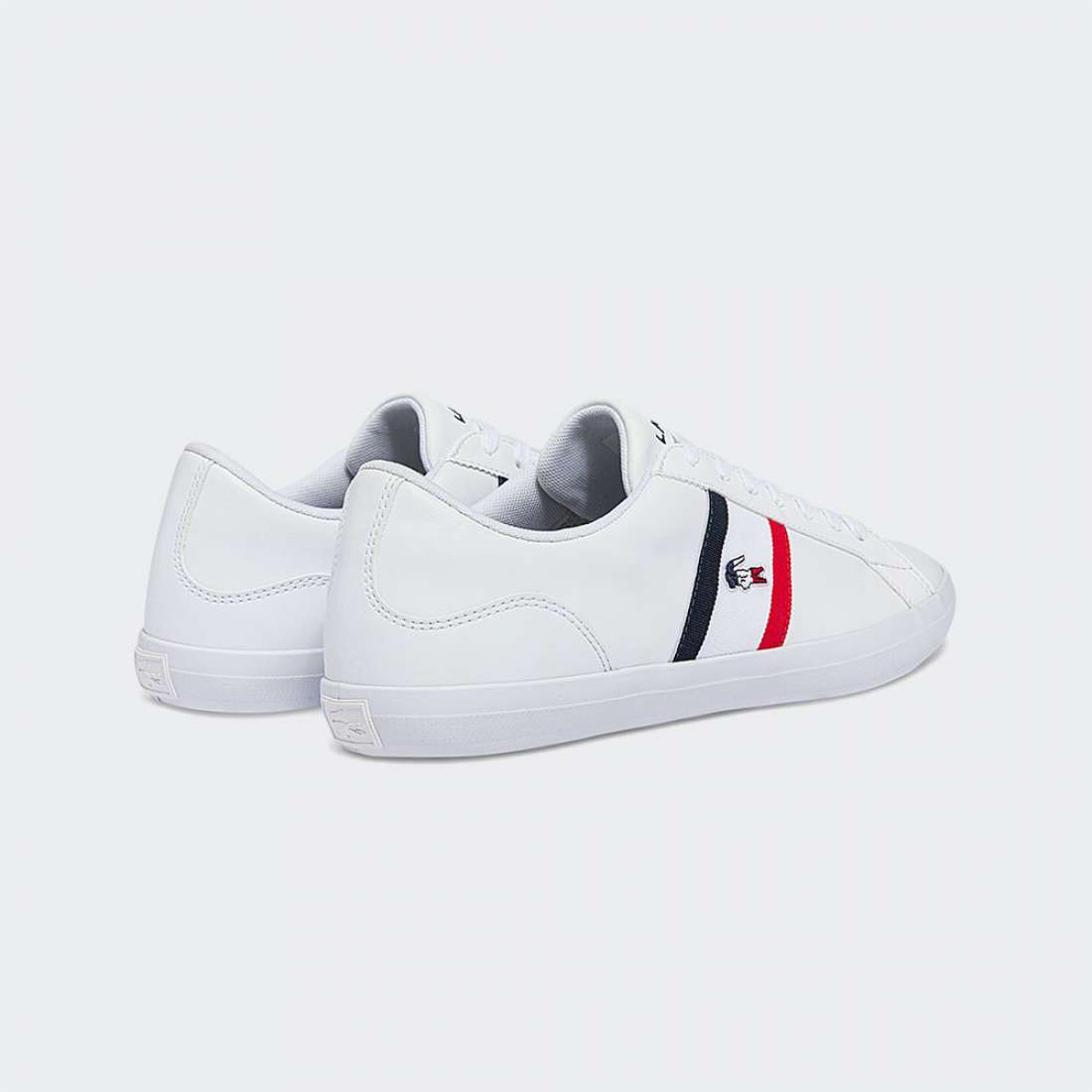 LACOSTE LEROND TRI1 WHT/NVY/RED